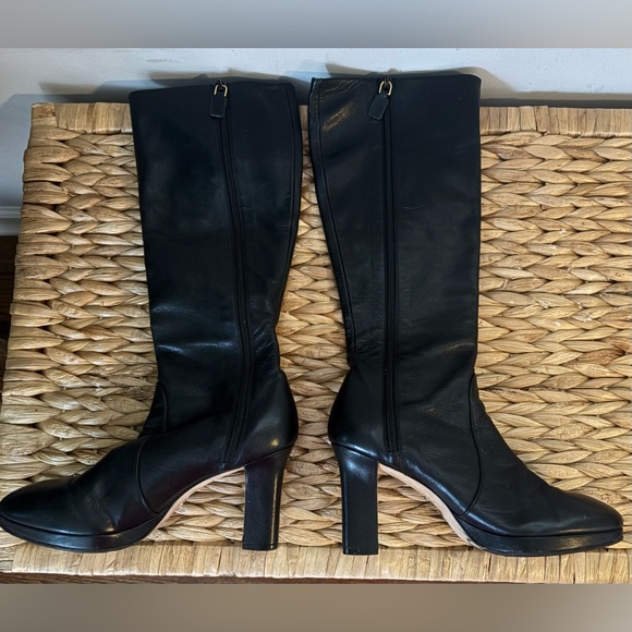 Stuart Weitzman Black Knee High Boots - Picture 14 of 15